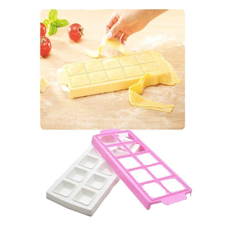 ラビオリメーカー型正方形または円形ケーキデコレーションムース - Kitchen Baking Tray Set のレビューと価格