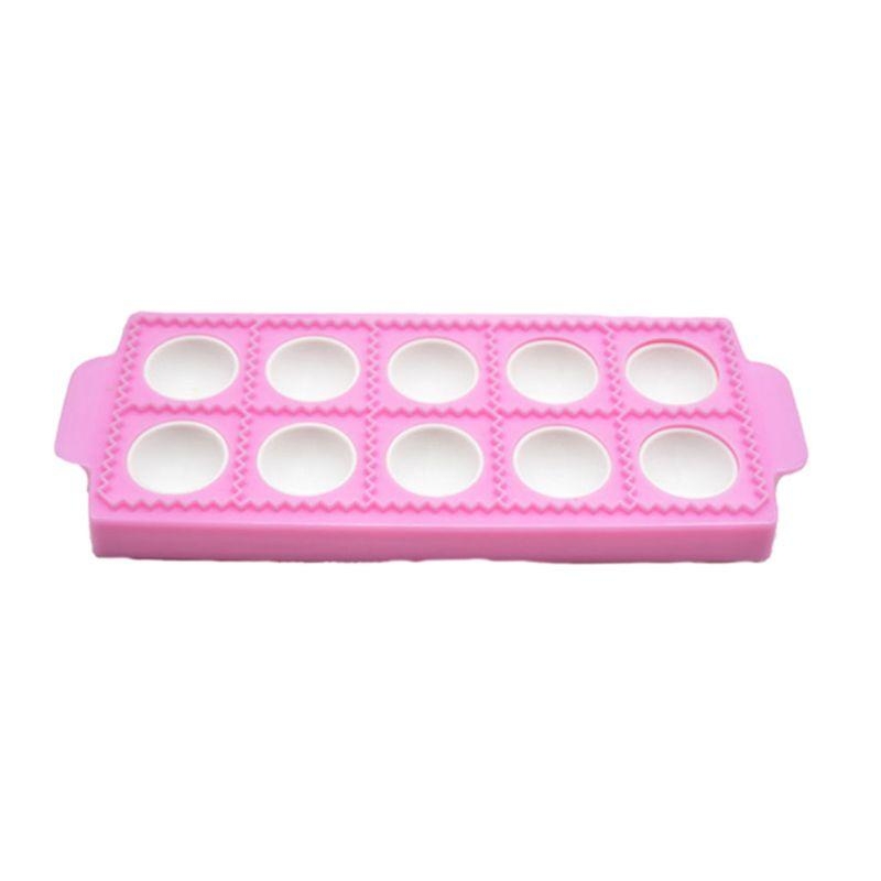 ラビオリメーカー型正方形または円形ケーキデコレーションムース - Kitchen Baking Tray Set のレビューと価格