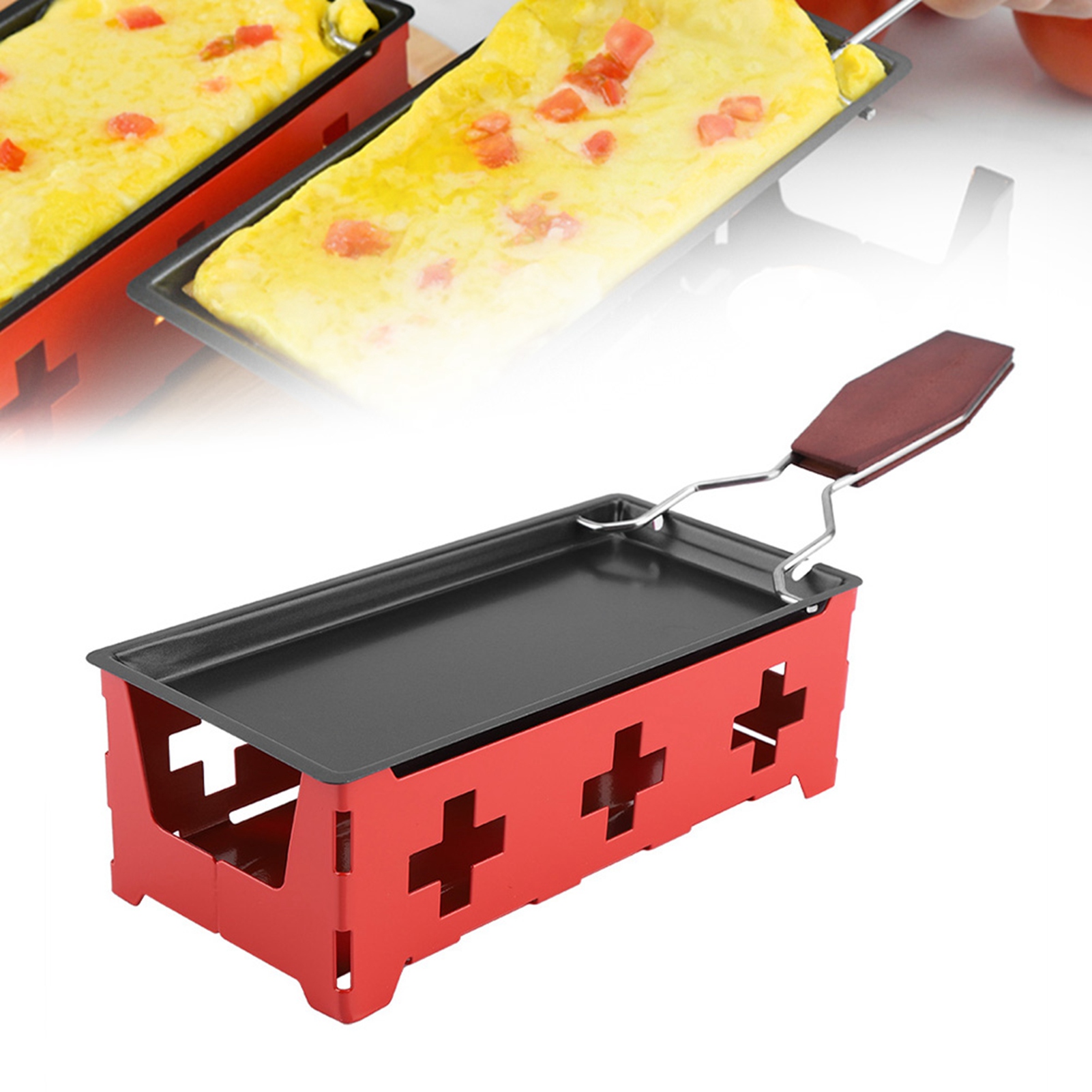 F2ポータブルチーズオーブンベーキングトレイストーブセット家 - Kitchen Baking Trays のレビューと価格