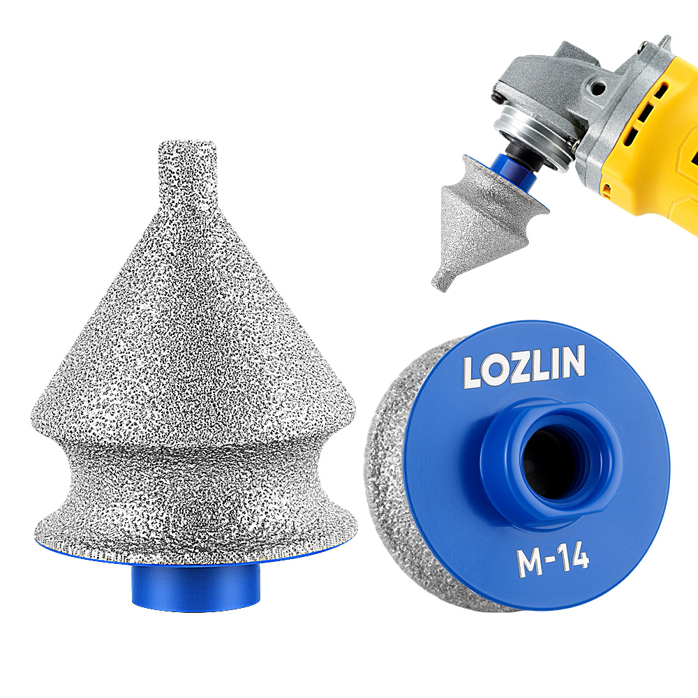 LOZLIN M14ネジ式ブレージングエッジトリミングダイヤ - Rolling Pin Marble のレビューと価格