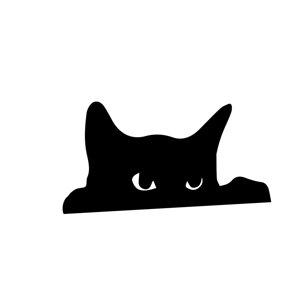 1個入り 猫がドアの上を眺める装飾品、木製ドア飾り、天井飾り - Kitchen Up のレビューと価格