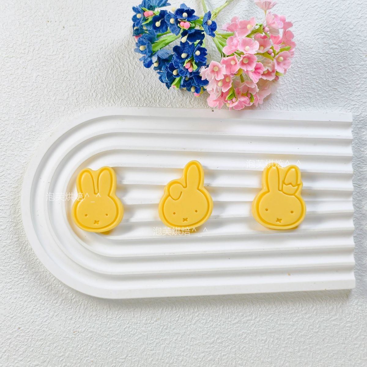 かわいい 3D プレスクッキー型 ミッフィー柄付き 再利用可 - Kitchen Appliances For Baking のレビューと価格