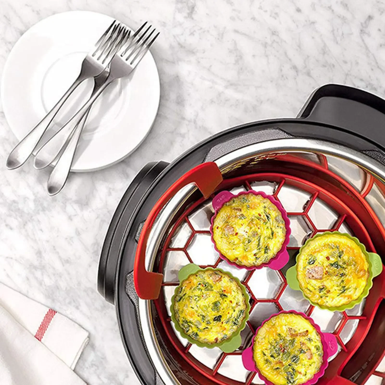 4個セット多機能シリコンキッチンツール、家庭用ベーキング用ポ - Kitchen Baking Tray Set のレビューと価格