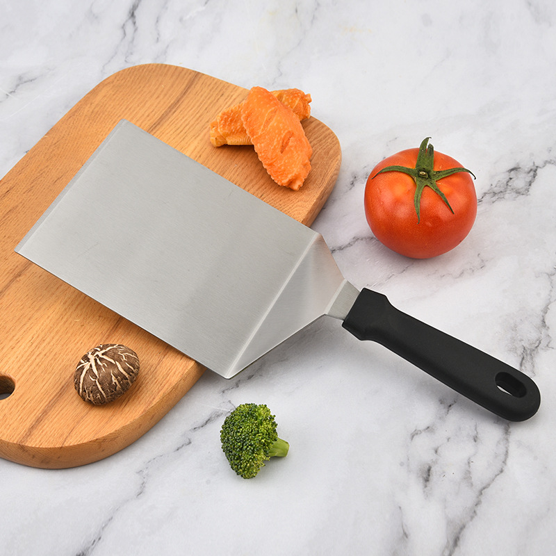 キッチンステンレス鋼スクレーパー調理ヘラバーベキューヘラプレ - Kitchen Utensils のレビューと価格