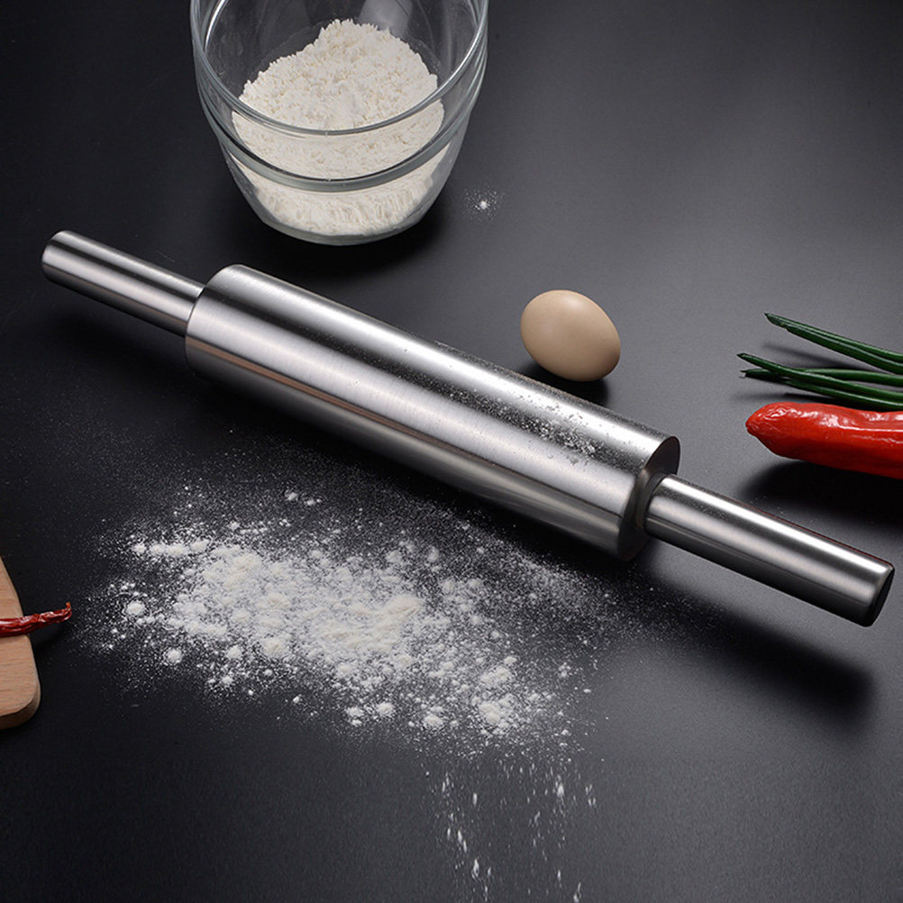 ステンレス製麺棒 人間工学に基づいたハンドルバー ベーキング - Kitchen Baking Must Haves のレビューと価格