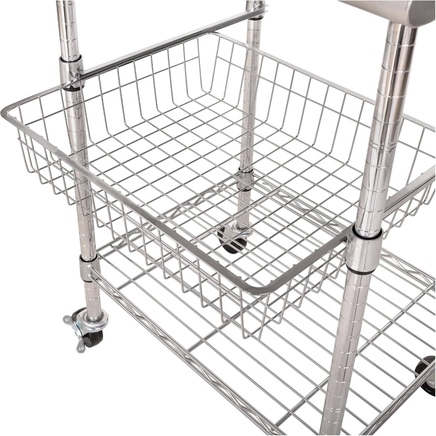ステンレス製業務用調理台カート、モバイルキッチンアイランドワ - Kitchen Island Baking Table のレビューと価格