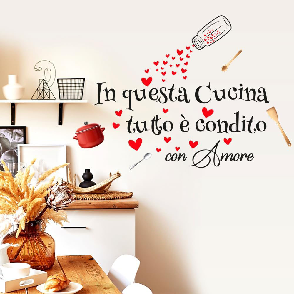 このキッチンでイタリア語を話すすべてのものに愛を込めて ウォ - Kitchen Queen のレビューと価格