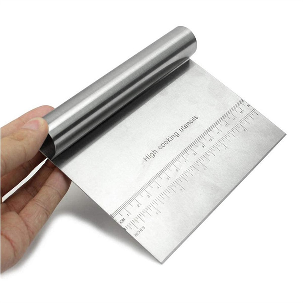 ステンレス鋼ペストリースクレーパー、ピザカッター、測定スケー - Kitchen Baking Tray Set のレビューと価格