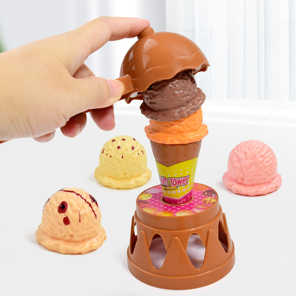 シミュレーションフードキッチンおもちゃ アイスクリーム積み重 - Kitchen Up のレビューと価格