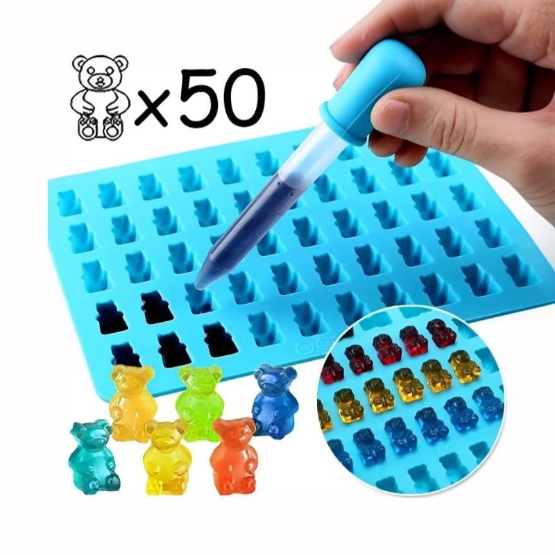 1/5個入りキャンディグミゼリートレイ型キット キャンディシ - Kitchen Baking Tray Set のレビューと価格