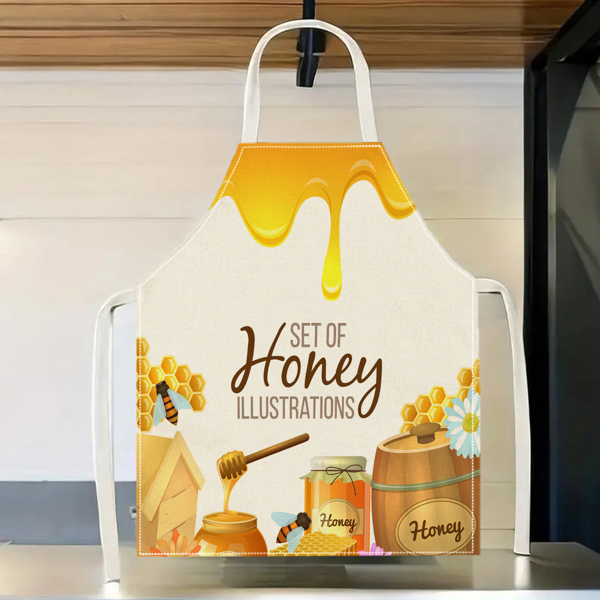 1pc ハニービーエプロン スイートキッチンギフト クッキン - Baking Kitchen Design Ideas のレビューと価格