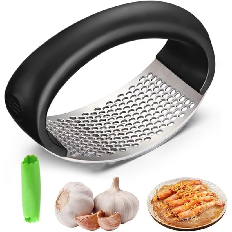 2026年改良版ステンレス製ニンニククラッシャー - ニンニ - Kitchen Utensils のレビューと価格