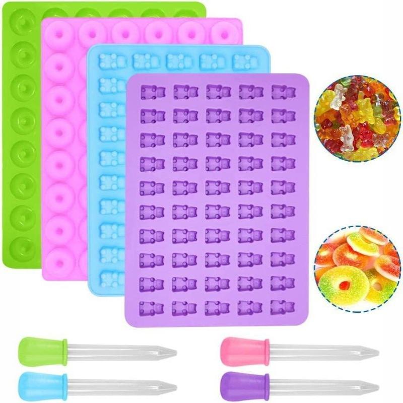 1/5個入りキャンディグミゼリートレイ型キット、キャンディシ - Kitchen Baking Tray Set のレビューと価格