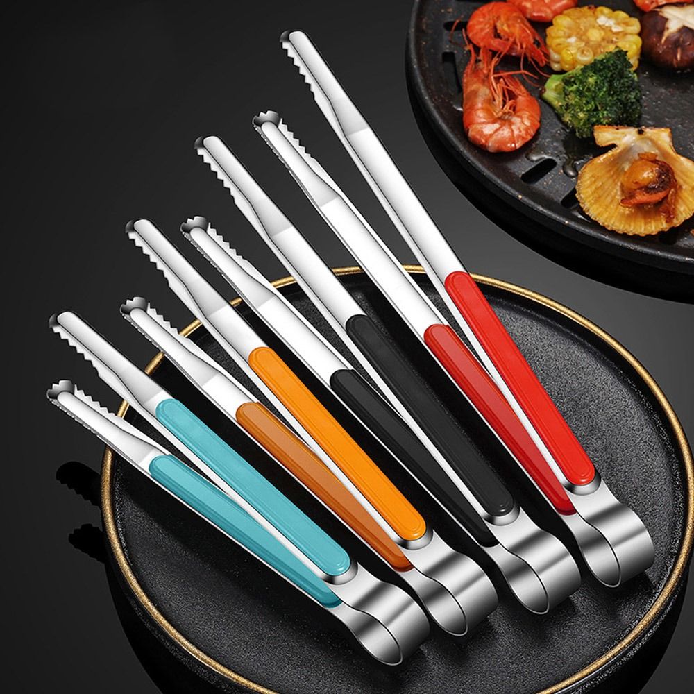 韓国のステンレス鋼のフードトング、バーベキュー肉のスポーツ用 - Kitchen Utensils のレビューと価格