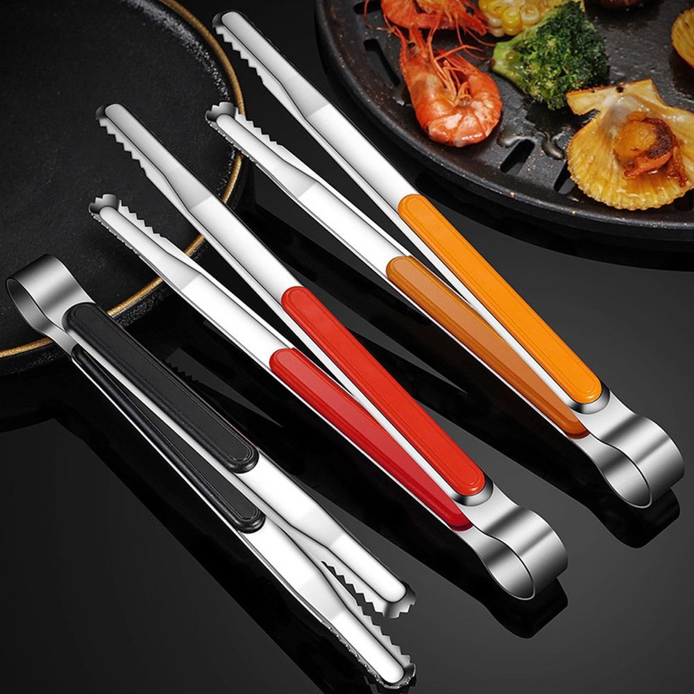 韓国のステンレス鋼のフードトング、バーベキュー肉のスポーツ用 - Kitchen Utensils のレビューと価格