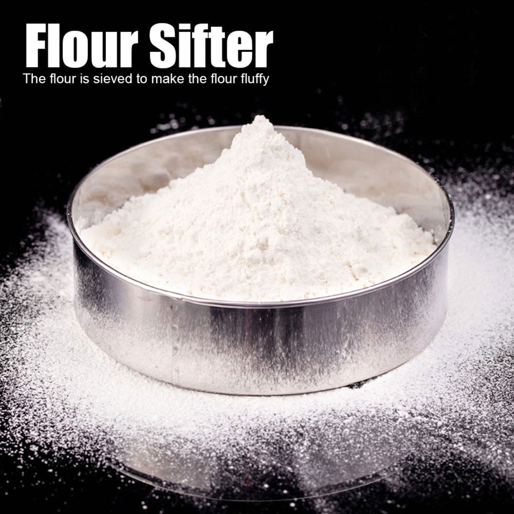 6個入りステンレス製粉ふるいセット、丸型、お手入れ簡単、ベー - Baking Powder Kitchen のレビューと価格