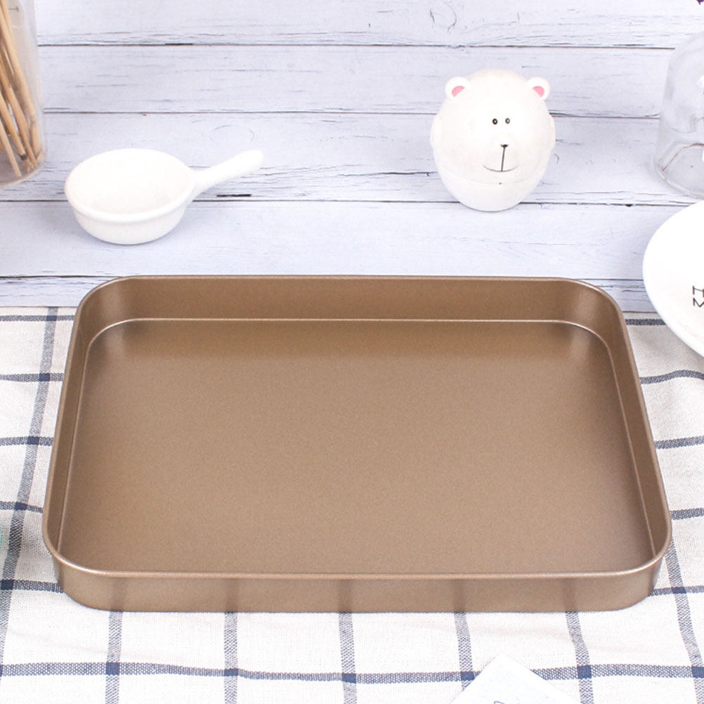 炭素鋼製長方形ケーキ型 10インチ ノンスティック ベーキン - Kitchen Baking Trays のレビューと価格