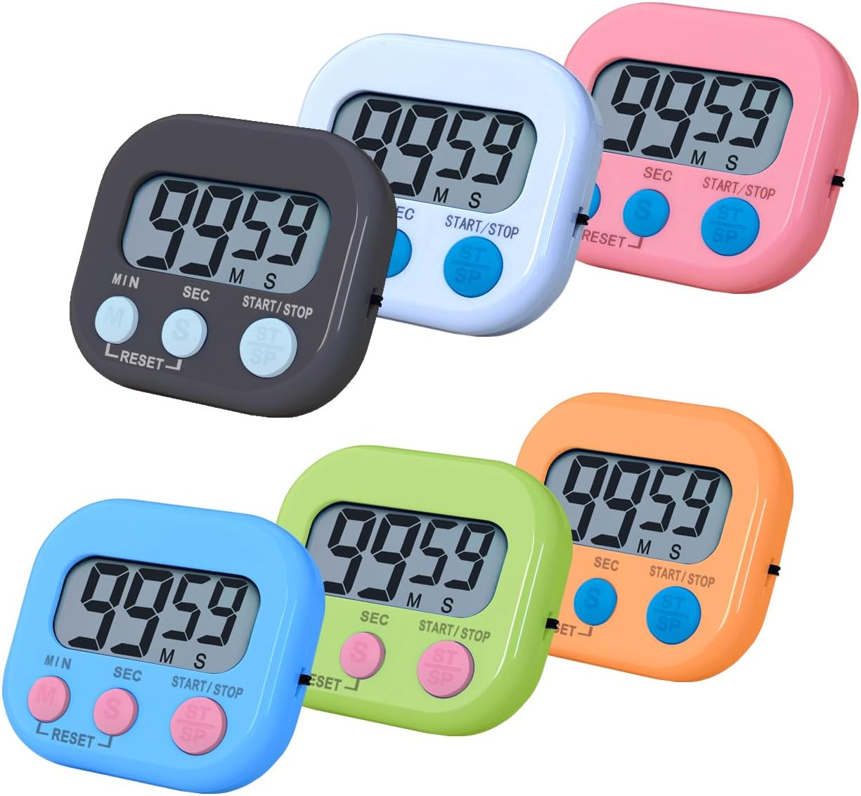 磁気キッチンタイマー デジタル ディスプレイ付き 調理 ベー - Baking Kitchen Set Up のレビューと価格