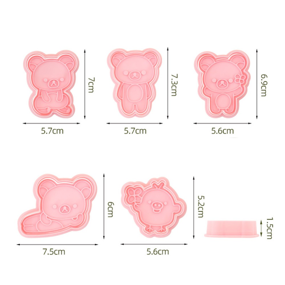 クッキーカッター漫画のクマのビスケット型スタンプキッチンベー - Kitchen Appliances For Baking のレビューと価格