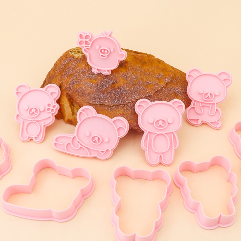 クッキーカッター漫画のクマのビスケット型スタンプキッチンベー - Kitchen Appliances For Baking のレビューと価格