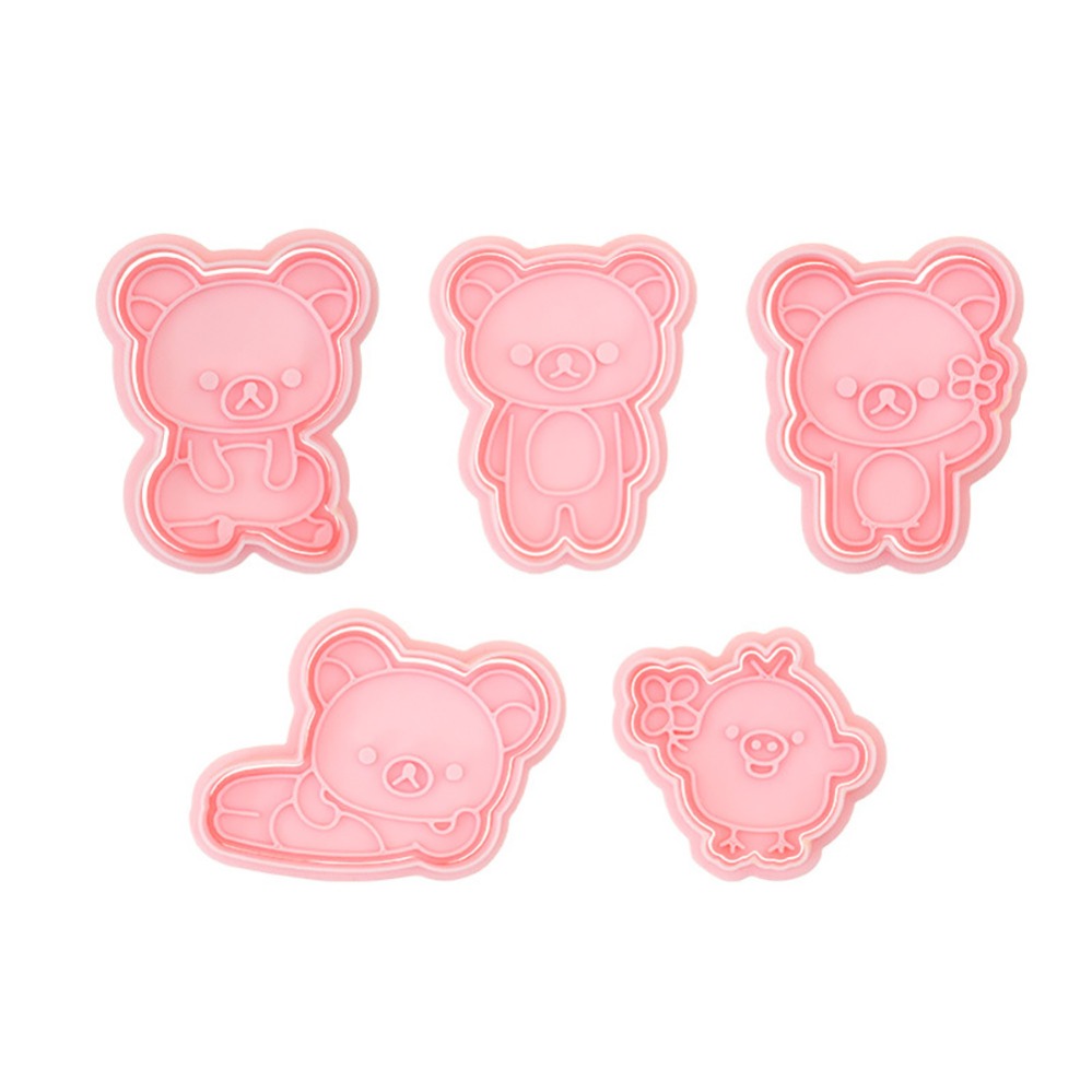 クッキーカッター漫画のクマのビスケット型スタンプキッチンベー - Kitchen Appliances For Baking のレビューと価格