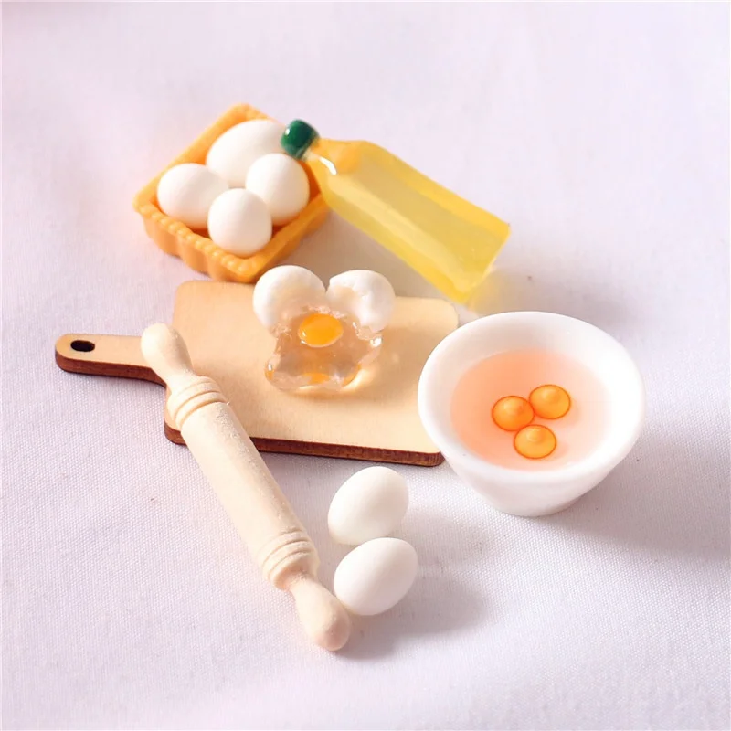 5 ピース/セットかわいい麺棒卵ボウルオリーブオイルセットキ - Kitchen Queen のレビューと価格
